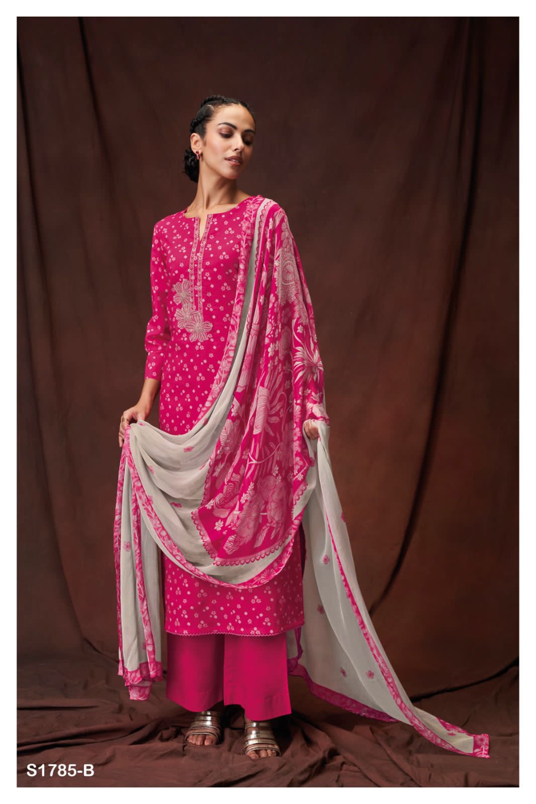 Achira S1785 By Ganga Cotton Salwar Suits Catalog

